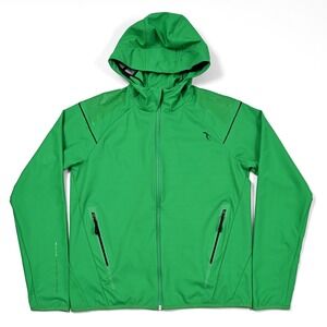 KJUS SoftShell Waterproof Jacket Green Men's 48\S Lightweight System Dermizax